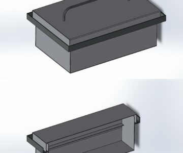 3D модель Коптилка (емкость для копчения)
