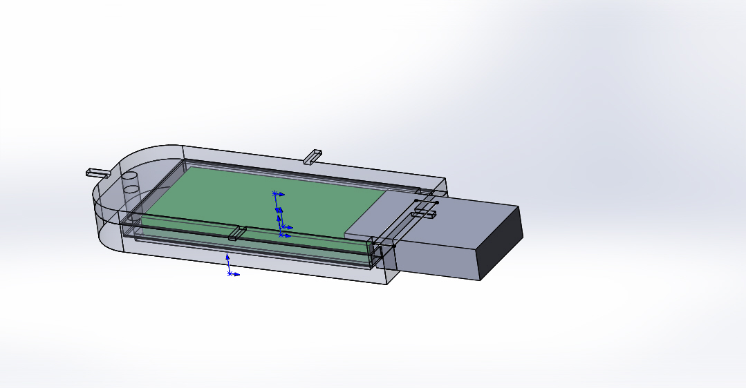 3D модель Корпус для флэшки