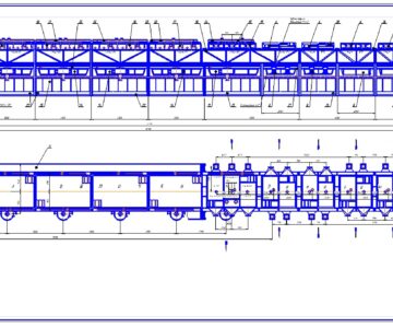 Чертеж Агрегат для удаления растворителя из пероксилинового пороха Г-3Ф