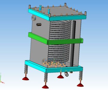 3D модель Пастеризационная колонна