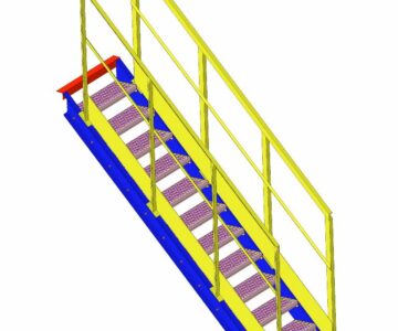 3D модель Маршевая лестница