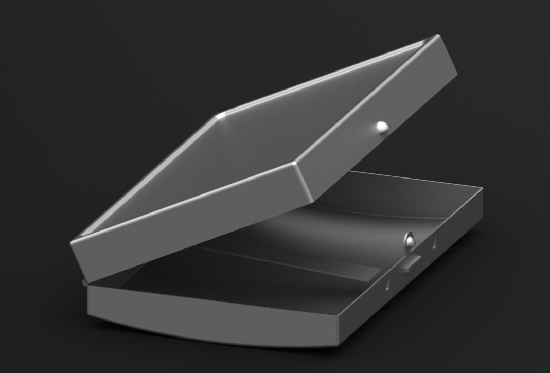 3D модель Портсигар 100x65x22.