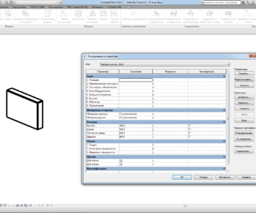 3D модель Семейство Revit конвектор Melodie Evolution