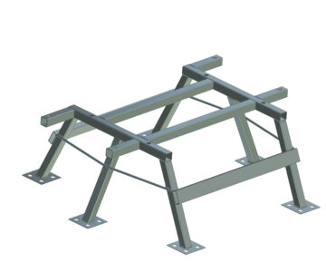 3D модель Подставка сейсмоустойчивая