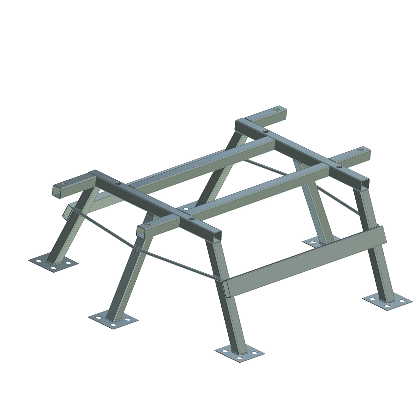 3D модель Подставка сейсмоустойчивая