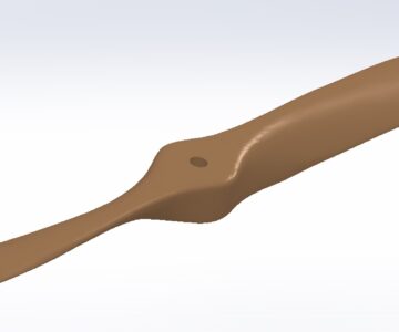 3D модель Винт VESS 29Х10