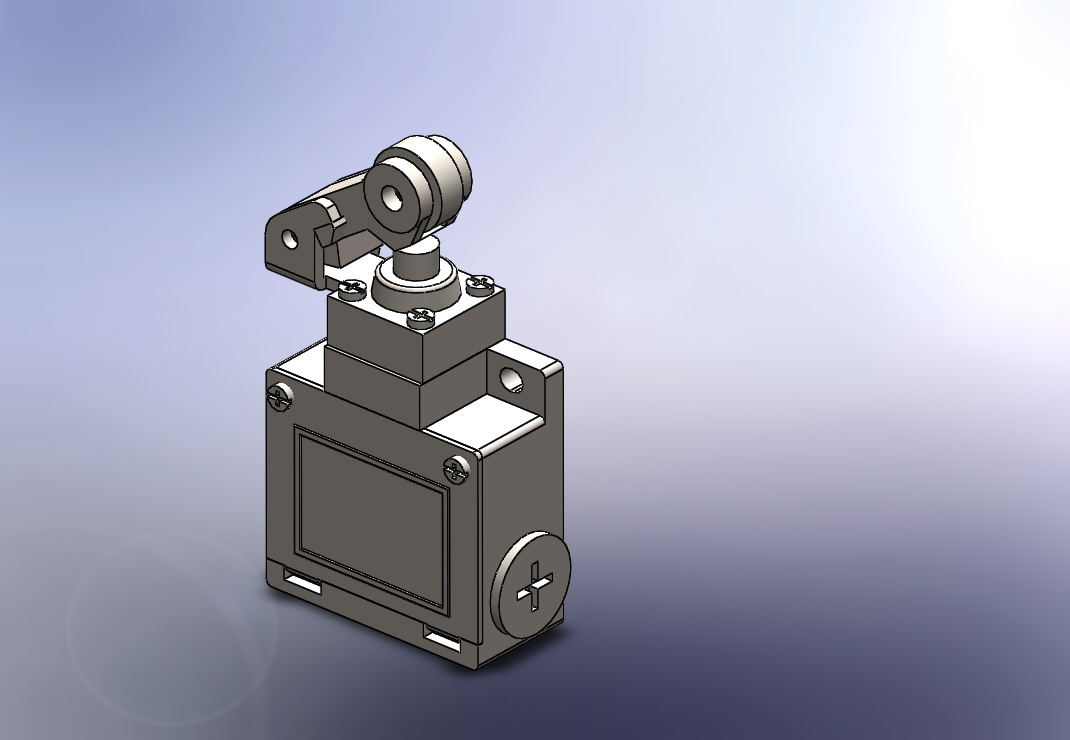 3D модель Концевой выключатель Telemecanique ХСКМ 121Н29