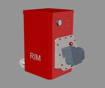 3D модель Котел марки RIM