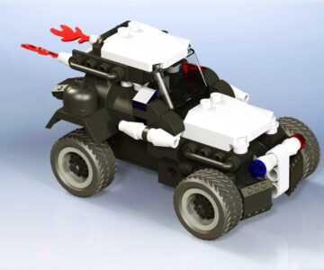 3D модель Джип LEGO