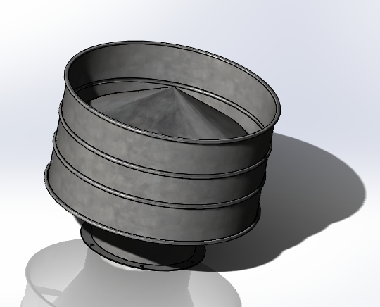 3D модель Дефлектор ЦАГИ Ф250