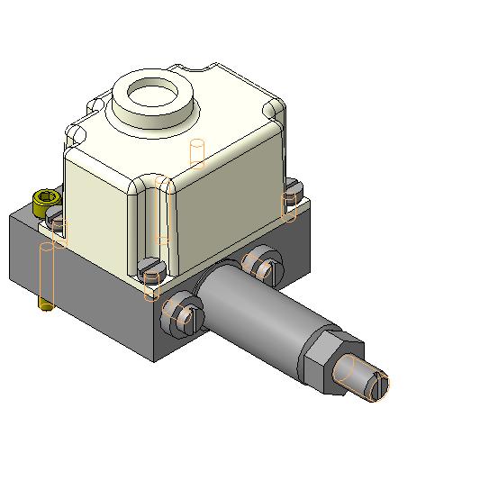 3D модель Реле гидравлическое РД-3