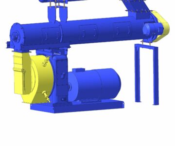 3D модель Пресс гранулятор SZLH508