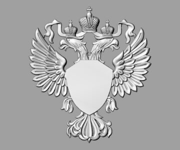 3D модель Орёл для герба