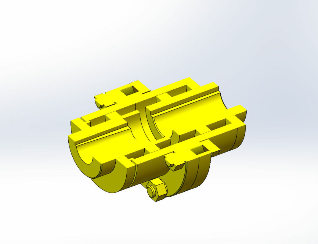 3D модель Муфта зубчатая МЗ 1-30-1-35-2
