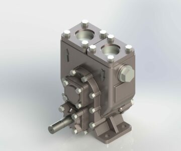 3D модель 3d модель насоса СВН-50