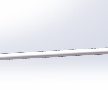 3D модель Лампа цоколь G13(Т8) L1200мм