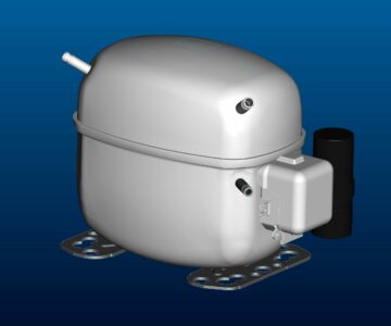 3D модель Компрессор холодильника Danfoss sc10c