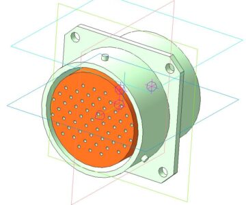 3D модель Соединители СНЦ-23 (блочные)