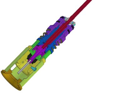 3D модель Кран налива спокойной жидкости для автомата розлива.