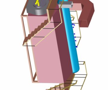 3D модель Котел ДЕ-25-14 ГМ 3D-модель