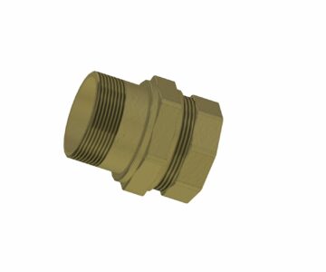 3D модель Американка латунная 2
