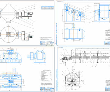 Чертеж Повышение производительности и качества грохочения губчатого титана