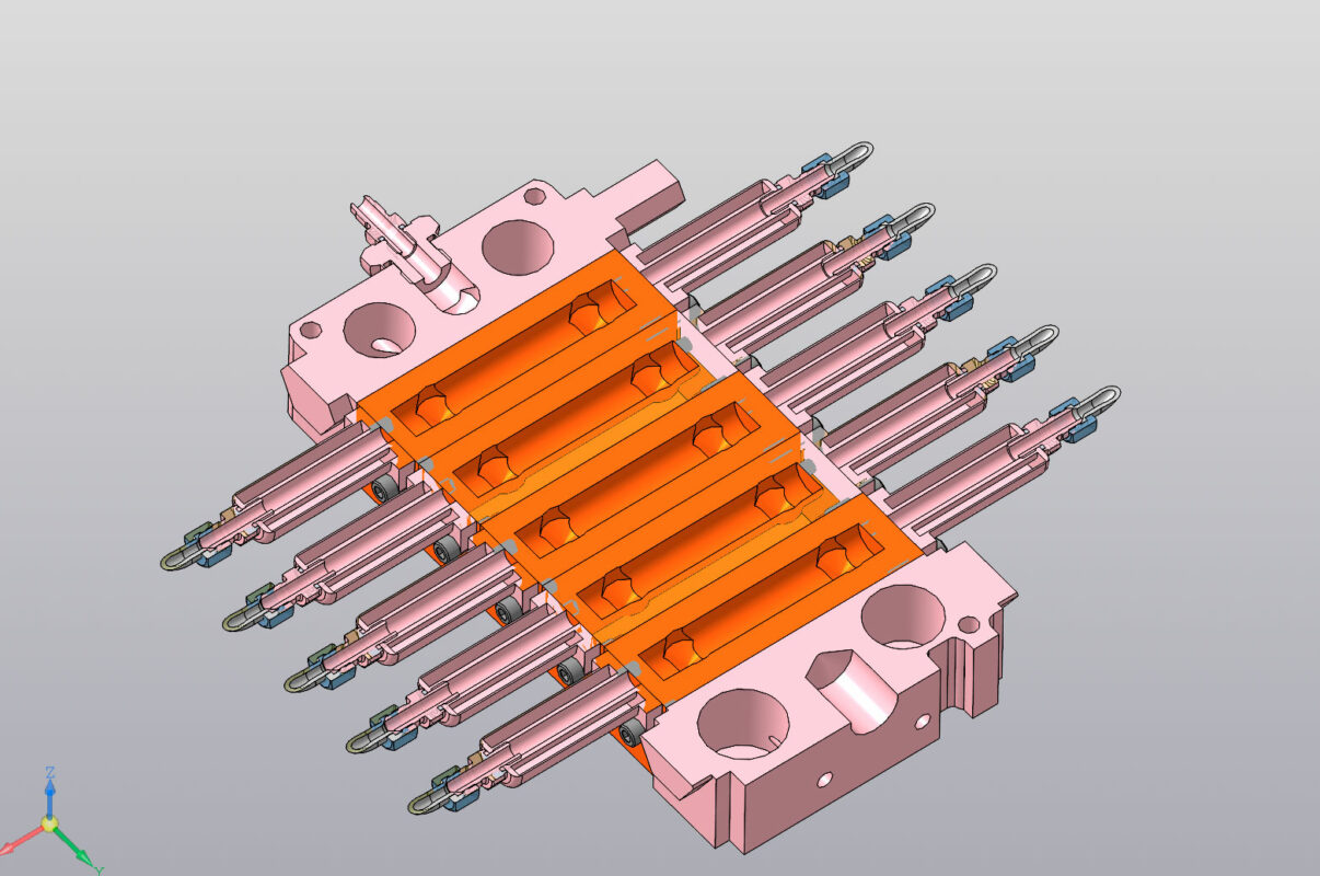 3D модель Гидрораспределитель HC–D16-5 IR 009 (160) С G05