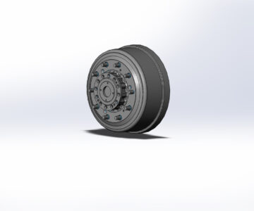 3D модель Диск КамАЗ 43114