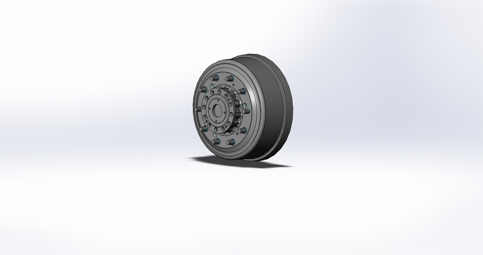 3D модель Диск КамАЗ 43114