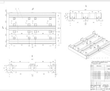 3D модель Матрица для изготовления деревянных паллетов