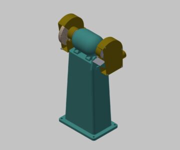 3D модель Заточной станок в сборе