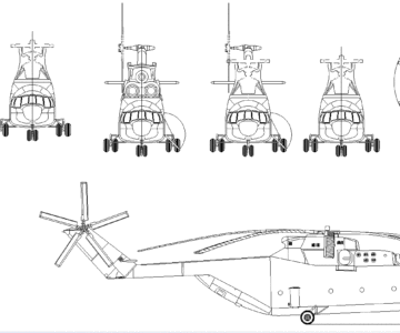 Чертеж Чертеж Ми-26