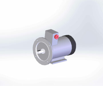 3D модель Электродвигатель А100L4ОМ2