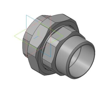 3D модель Амермканка НР-ВР 2"