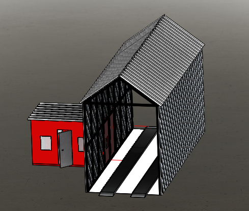 3D модель Весовая
