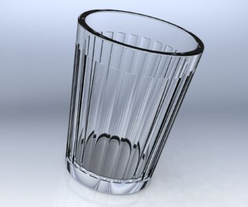 3D модель Граненый стакан
