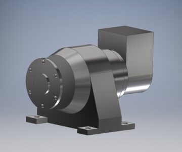3D модель Планетарный редуктор Bonfiglioli 301R324.8PZDOAGIOW0A