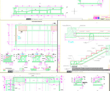 Чертеж Открытый бассейн КЖ