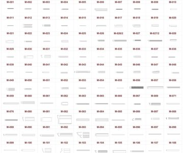 Чертеж Мебель и объекты для интерьера