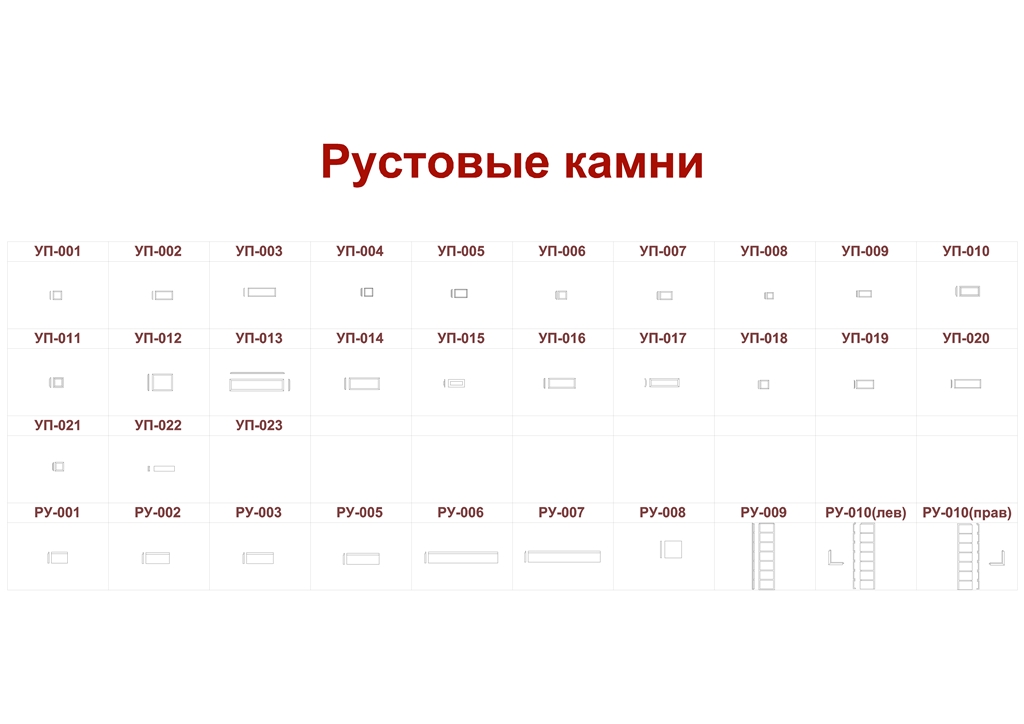 Чертеж Мебель и объекты для интерьера