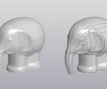 3D модель 3D Модель слона