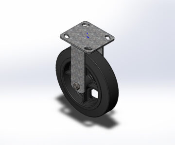 3D модель Колесная опора FCd 80