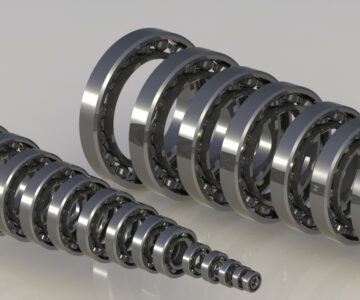 3D модель Подшипник 1xx (ГОСТ 8338-75) | Radial Ball Bearing 60xx (ISO)