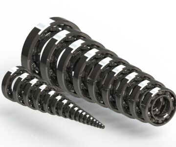 3D модель Подшипник 2xx (ГОСТ 8338-75) | Radial Ball Bearing 62xx (ISO)