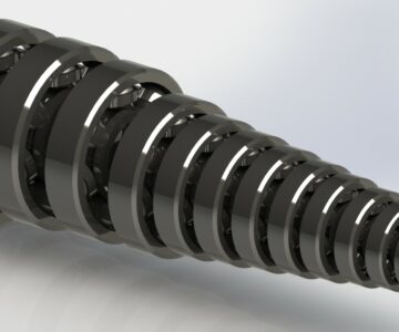 3D модель Подшипник 4xx (ГОСТ 8338-75) | Radial Ball Bearing 64xx (ISO)