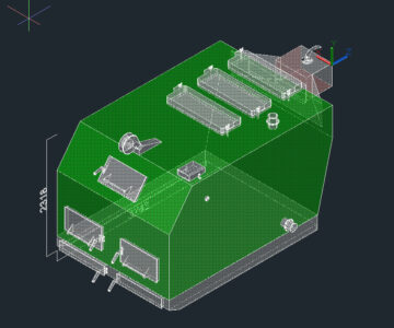 3D модель Котел Gefest profi U 1000kVt