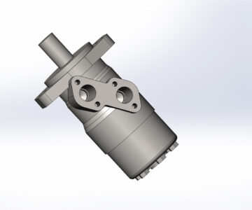 3D модель Гидромотор МР 100 СМ