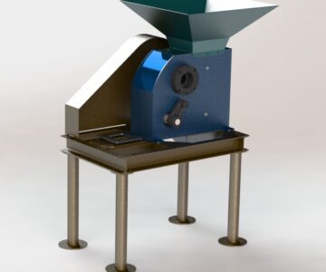 3D модель Дробилка щековая 1,2 м. куб./ч