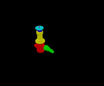 3D модель Клапан (МЧ00.52)