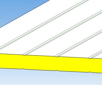 3D модель Сэндвич панель 475мм